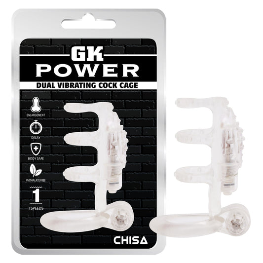 Anillo vibrador Triple para pene GKPower CHISA CN-461657330