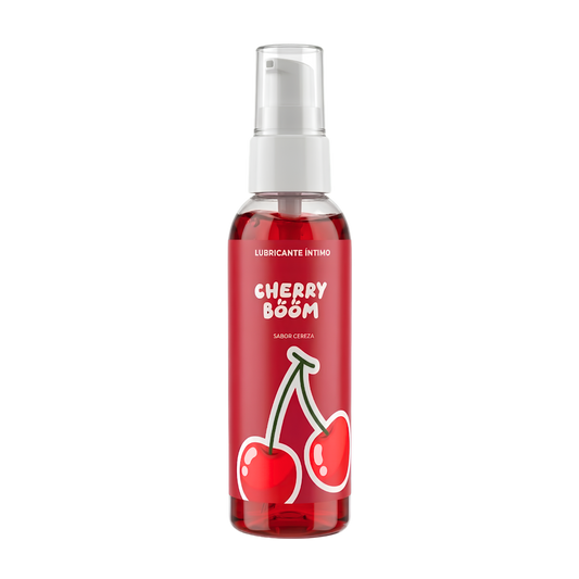 Lubricante Comestible Cherry Efecto Calor BadHabits 60ml