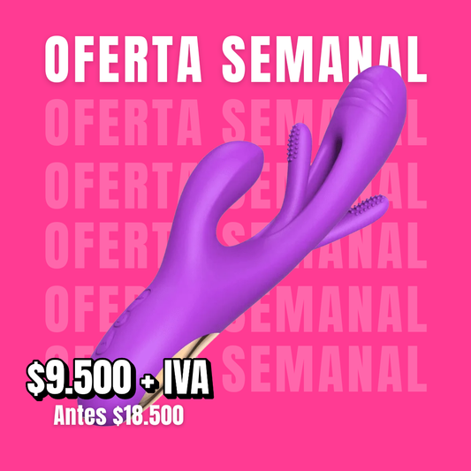 - OFERTA SEMANAL - Vibrador 3 e n 1 Neo Fun MF1007★