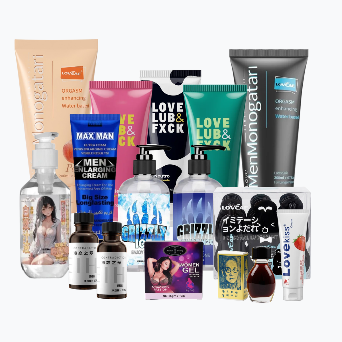 Pack de Cosmética Erótica para Emprendedores