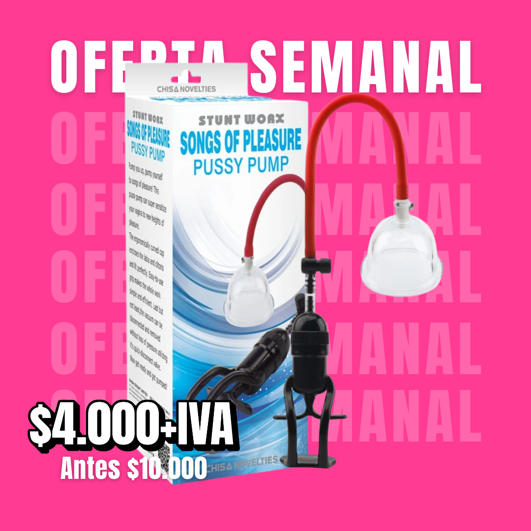 - OFERTA SEMANAL - Bomba de vacío Vulva Songs of Pleasure CHISA CN-712357806