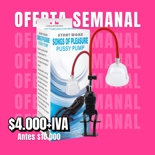 - OFERTA SEMANAL - Bomba de vacío Vulva Songs of Pleasure CHISA CN-712357806