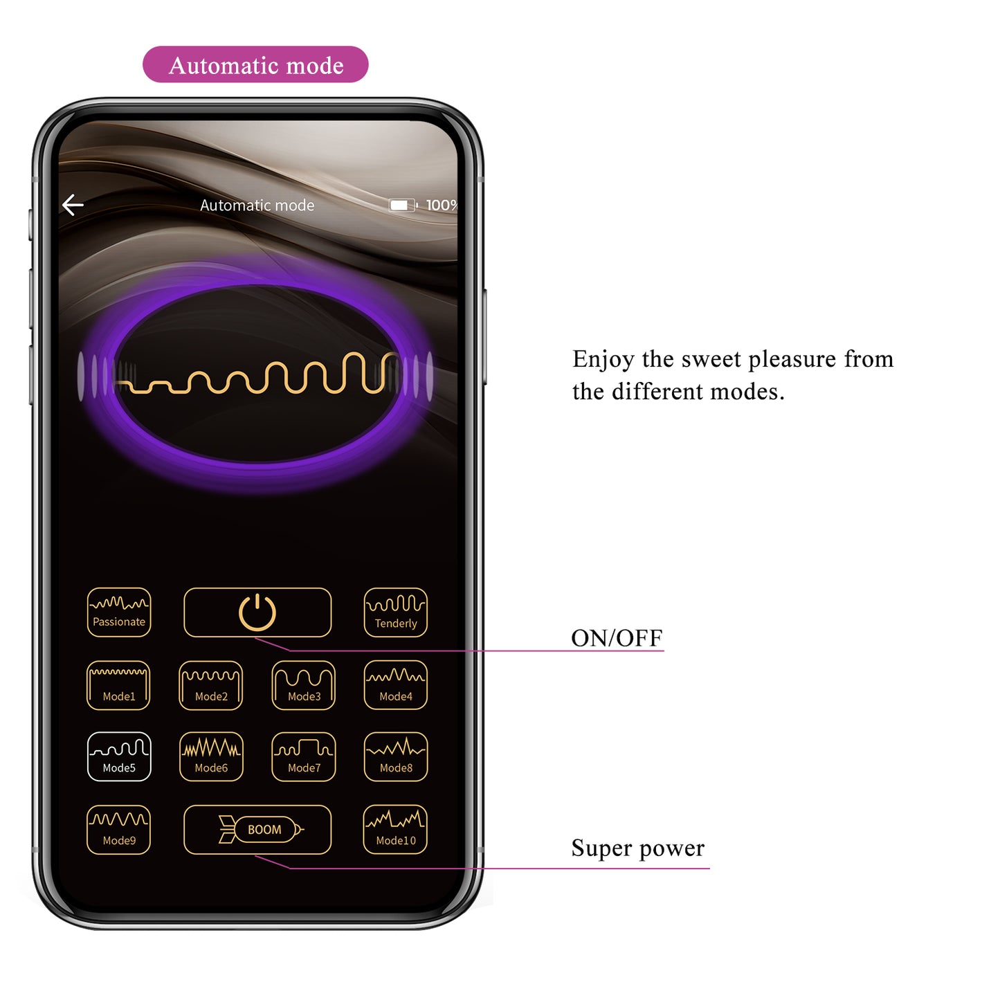 - PREVENTA - Vibrador de conejo con APP BI-014420HP