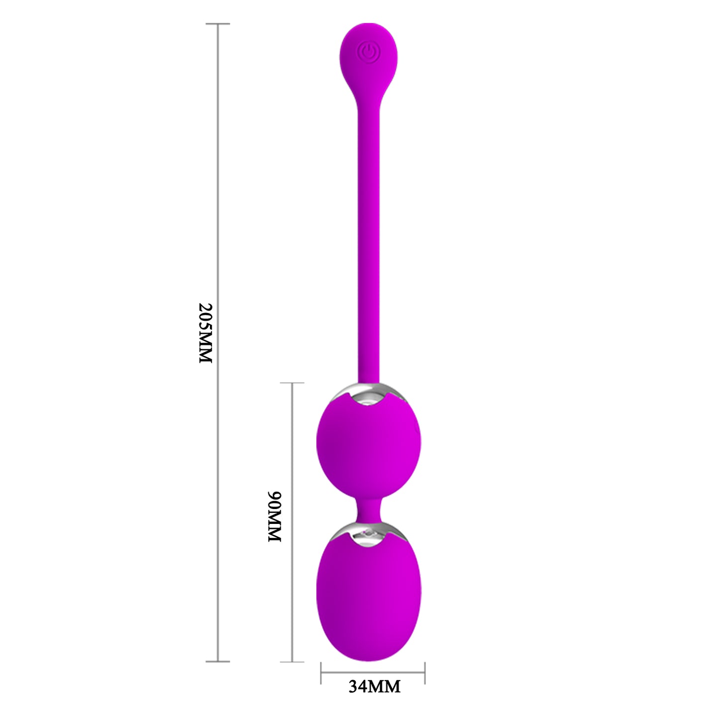 - PREVENTA - Bolas kegel vibradora a control  BI-014548W