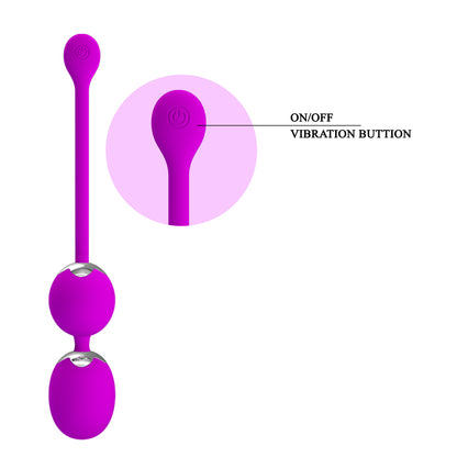 - PREVENTA - Bolas kegel vibradora a control  BI-014548W