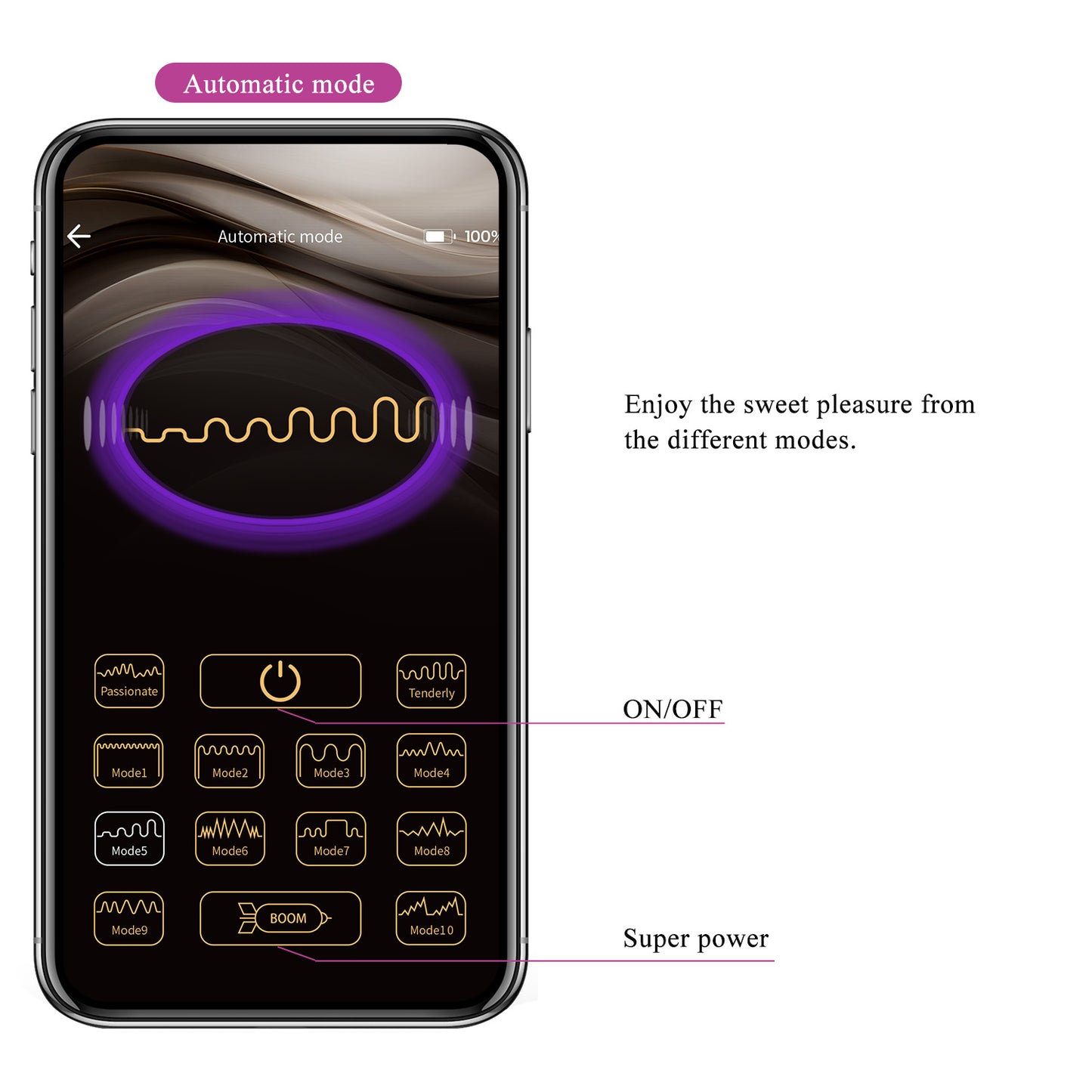 - PREVENTA - Huevo Vibrador a control APP  BI-014895HP