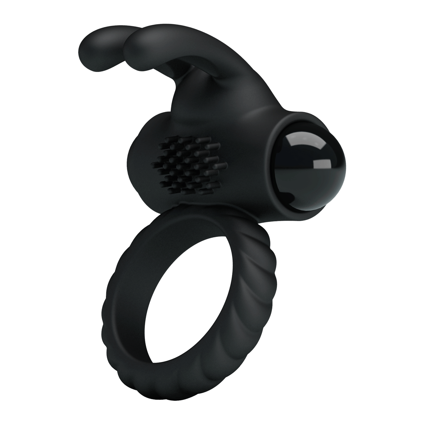 Anillo vibrador con Estimulador Eudora – Pretty Love BI-026219
