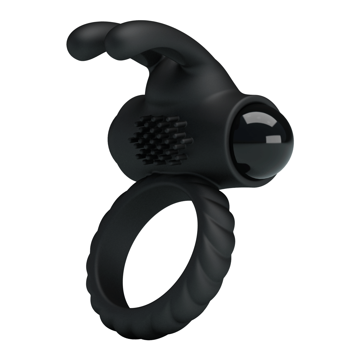 Anillo vibrador con Estimulador Eudora – Pretty Love BI-026219
