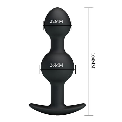 Plug anal con pesas internas BI-040034