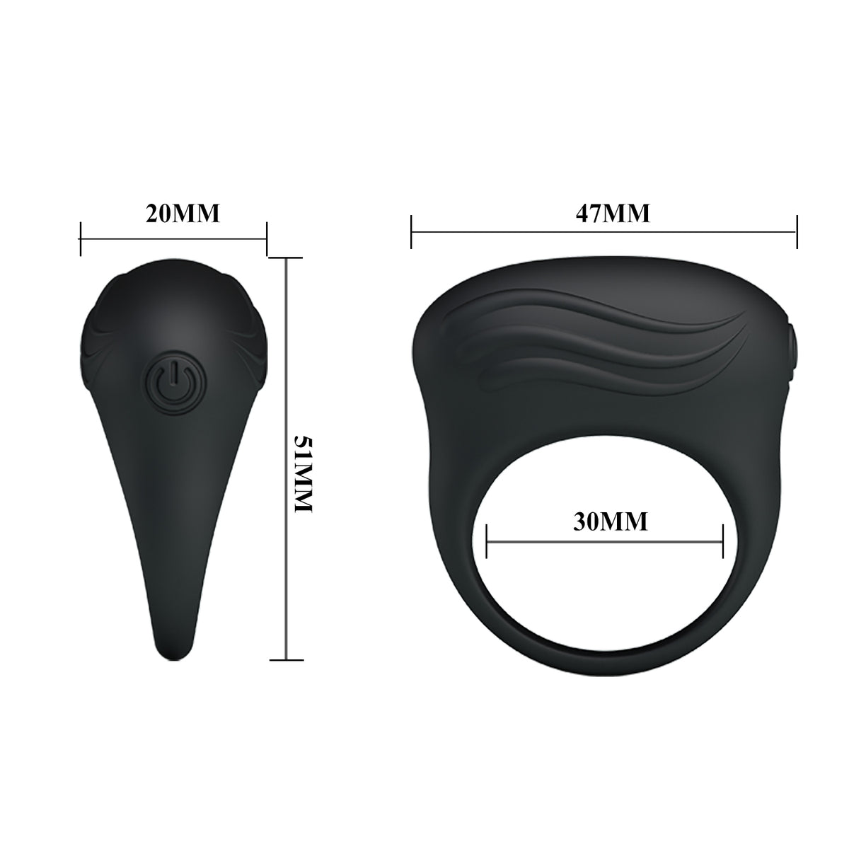 Anillo vibrador Bertram PRETTYLOVE BI-210136