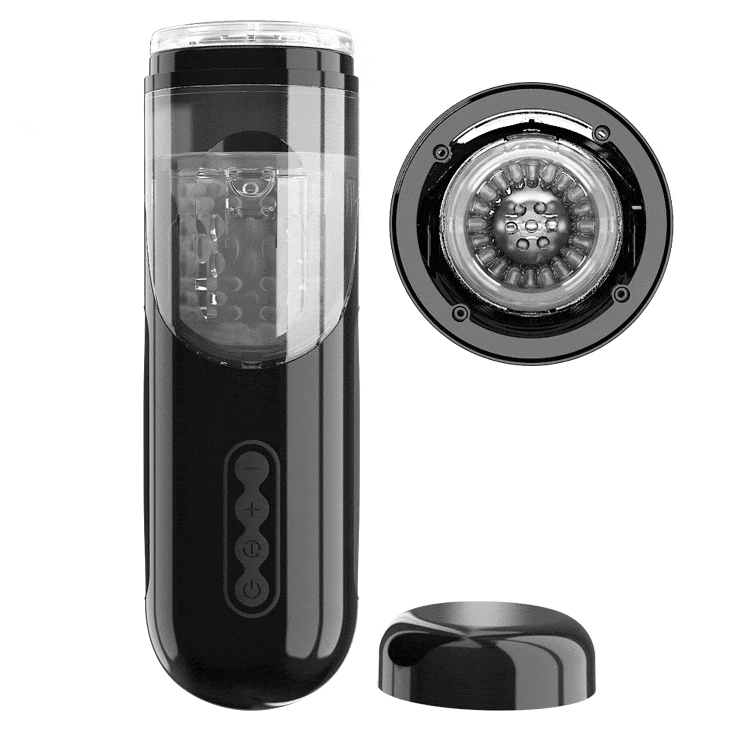 Masturbador masculino Automatico con Voz y Rotación BM-00900T57