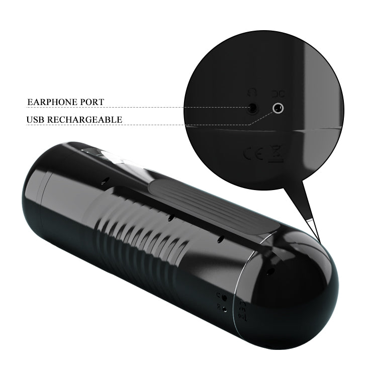 Masturbador masculino Automatico con Voz y Rotación BM-00900T57