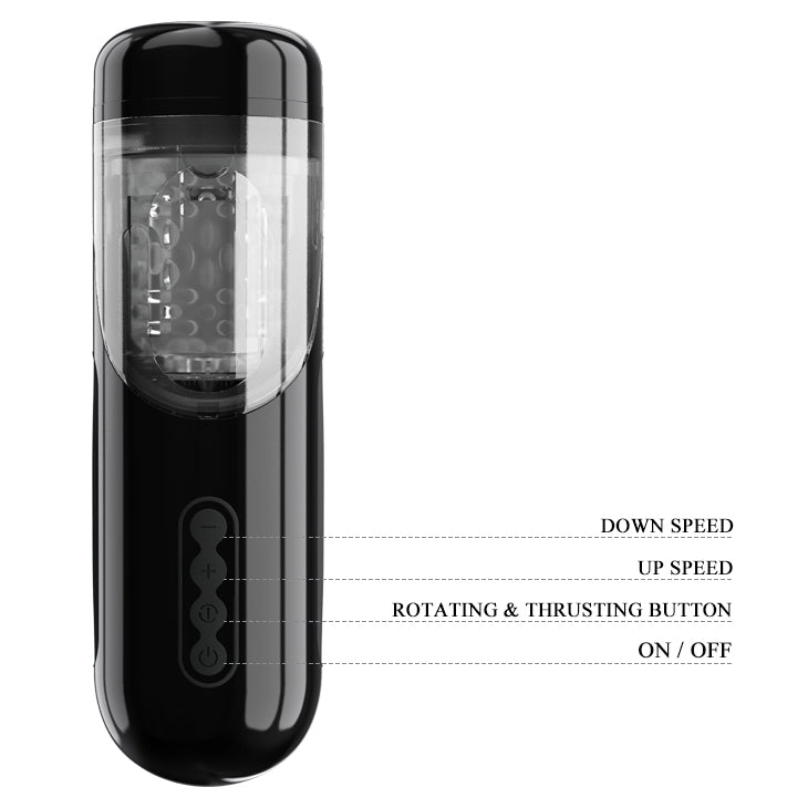 Masturbador masculino Automatico con Voz y Rotación BM-00900T57