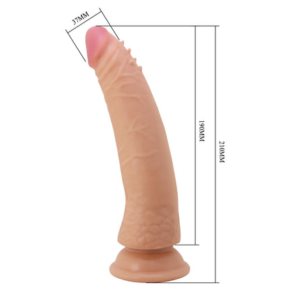 Dildo articulado masturbable 21cm PRETTYLOVE BW-007006NRG