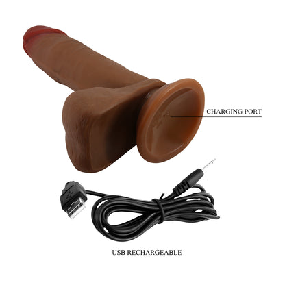 - PREVENTA - Dildo realista percutor vibrador BW-008017EA