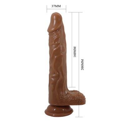 - PREVENTA - Dildo realista percutor vibrador BW-008080EAW