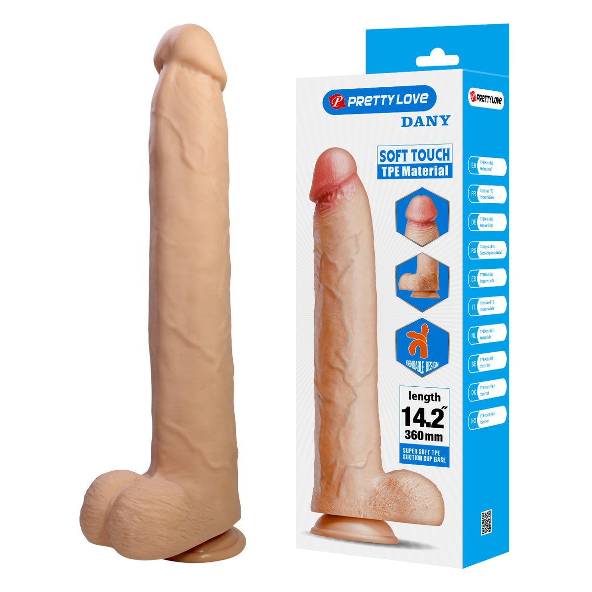Dildo realista XXL Dany BW-008162