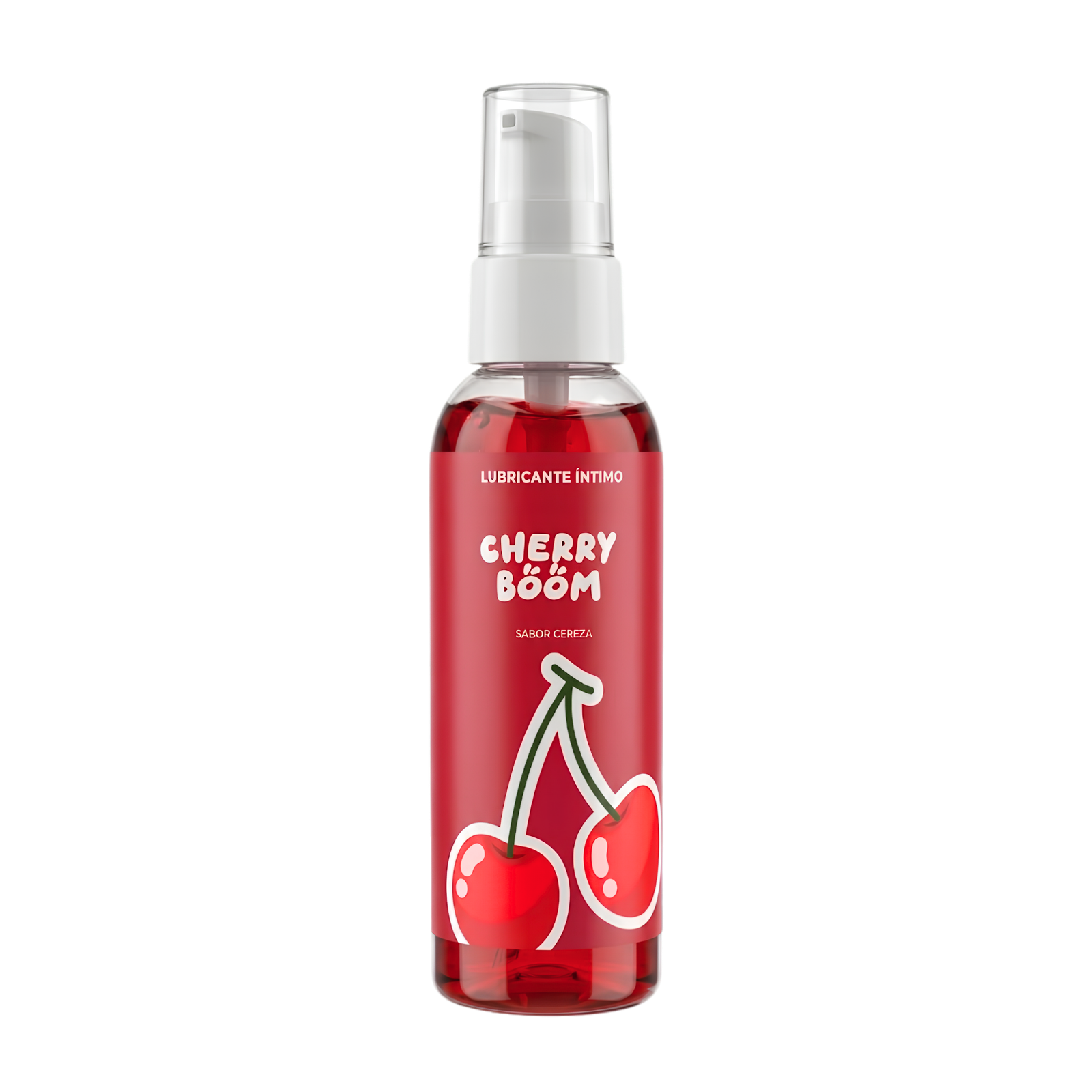 Lubricante Comestible Cherry Efecto Calor BadHabits 60ml