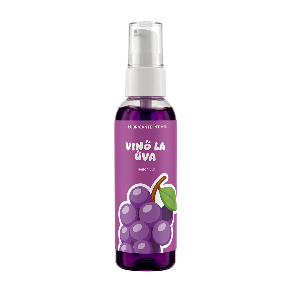 Lubricante Comestible Uva Efecto Calor BadHabits 60ml