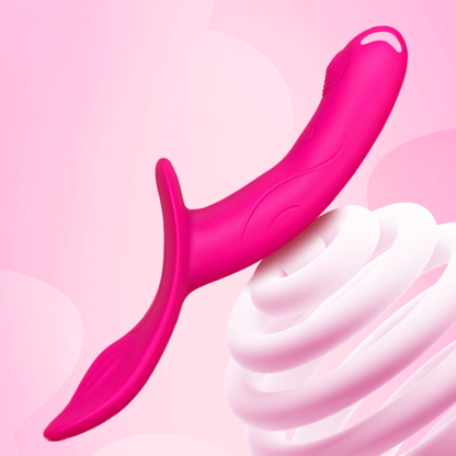 Vibrador Doble con Arnés MY-1202